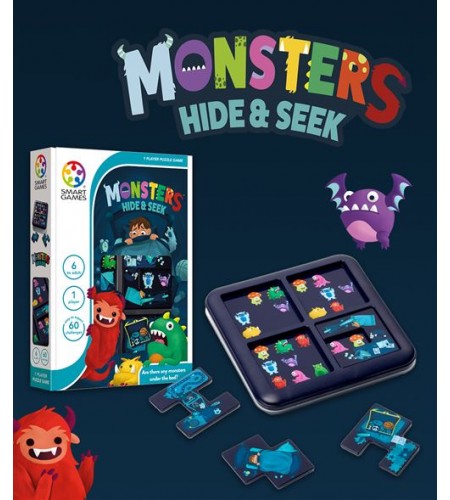 Monsters Hide & Seek - Jogo de Tabuleiro